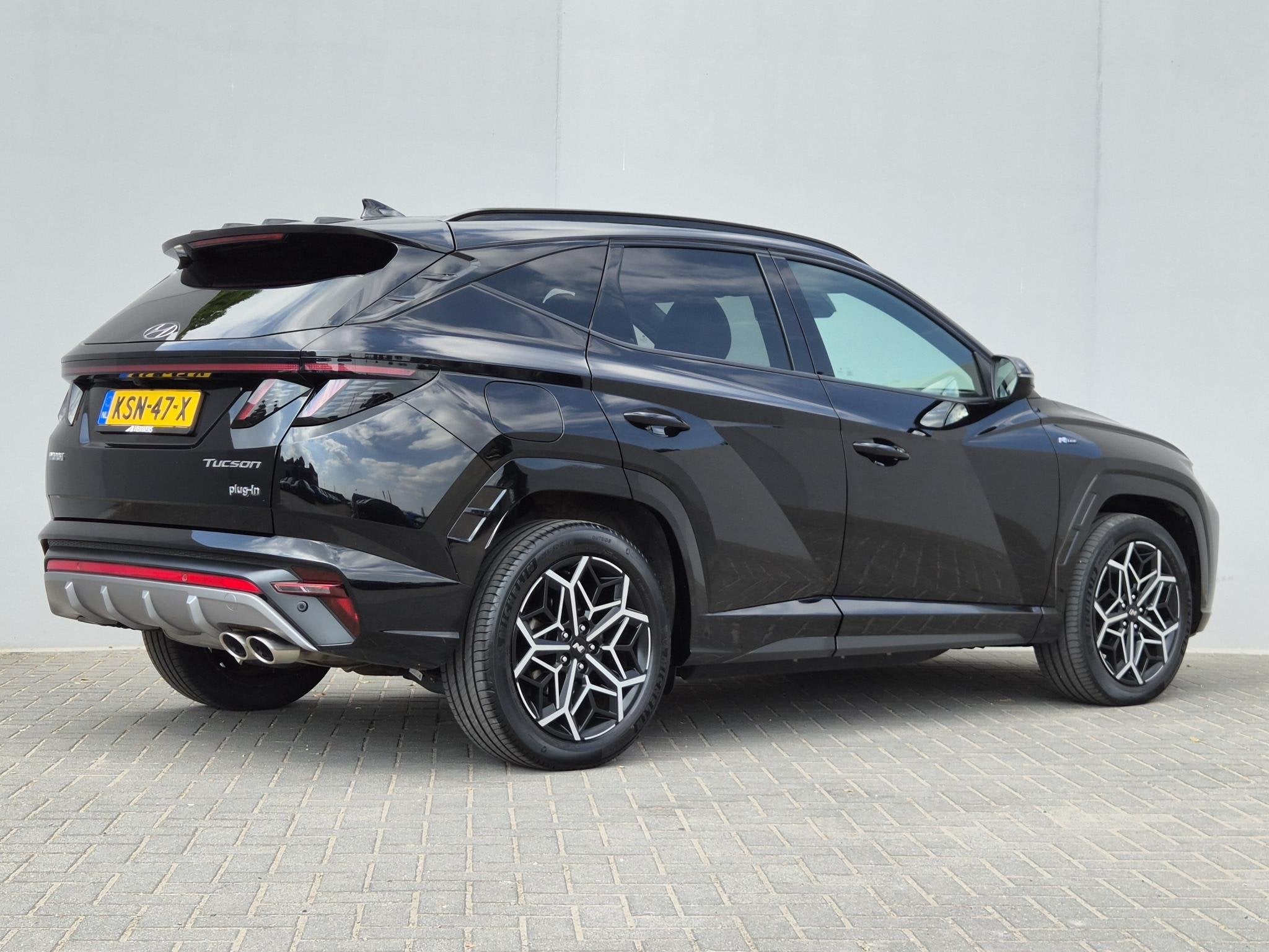 Hyundai Tucson 1.6 T-GDI PHEV N Line Edition 4WD / SOH 100%, Auto's, Hyundai, Automaat, 1350 kg, 14 kWh, Gebruikt