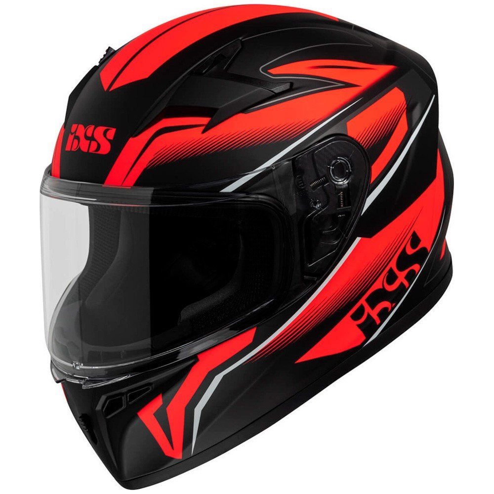 IXS 136 2.0 CHILDREN'S HELMET - BLACK / RED, Motoren, Kleding | Motorhelmen, Kinderen, Integraalhelm, S, Ophalen