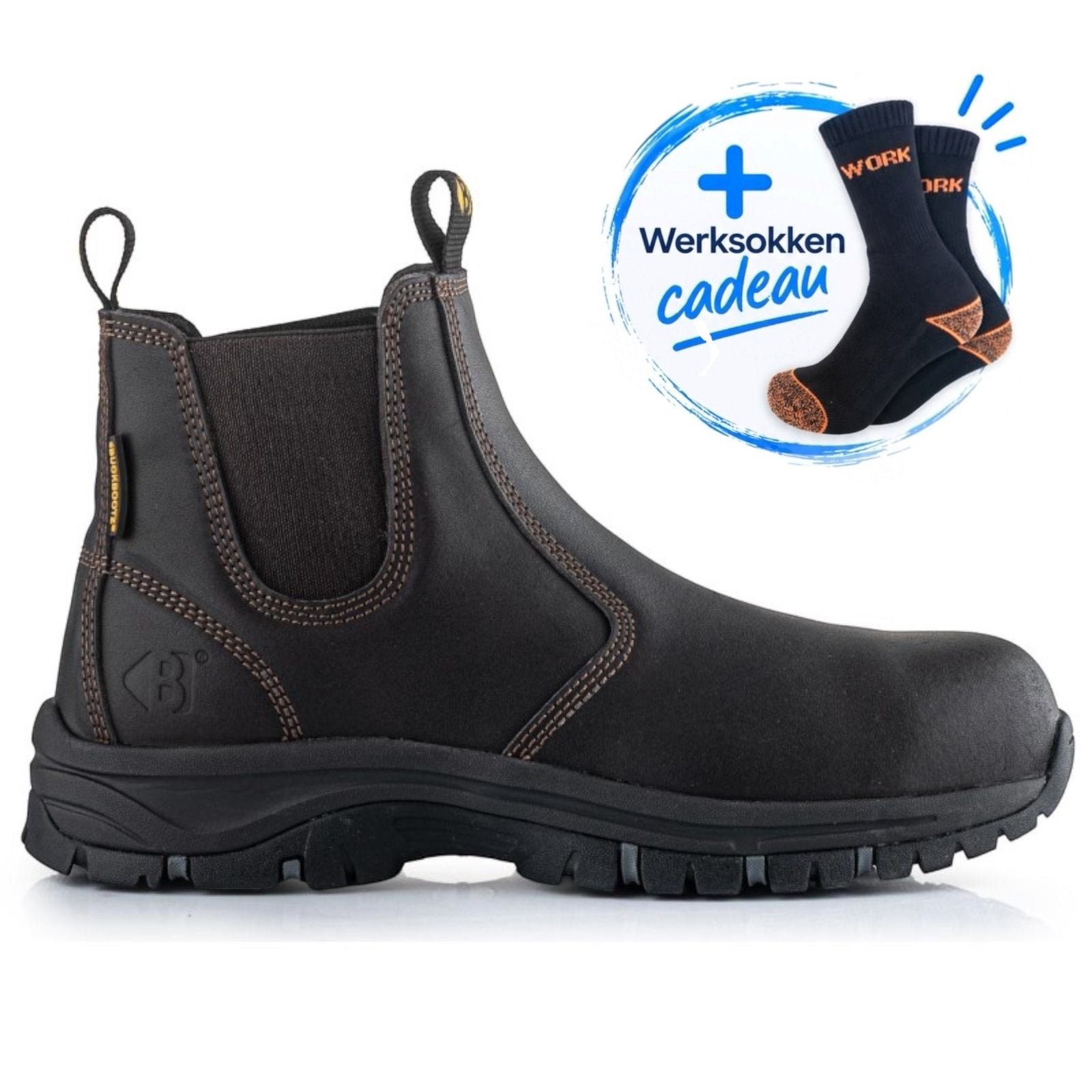 BuckBootz Wizardz WIZD2OK S3S Instap Werkschoen
