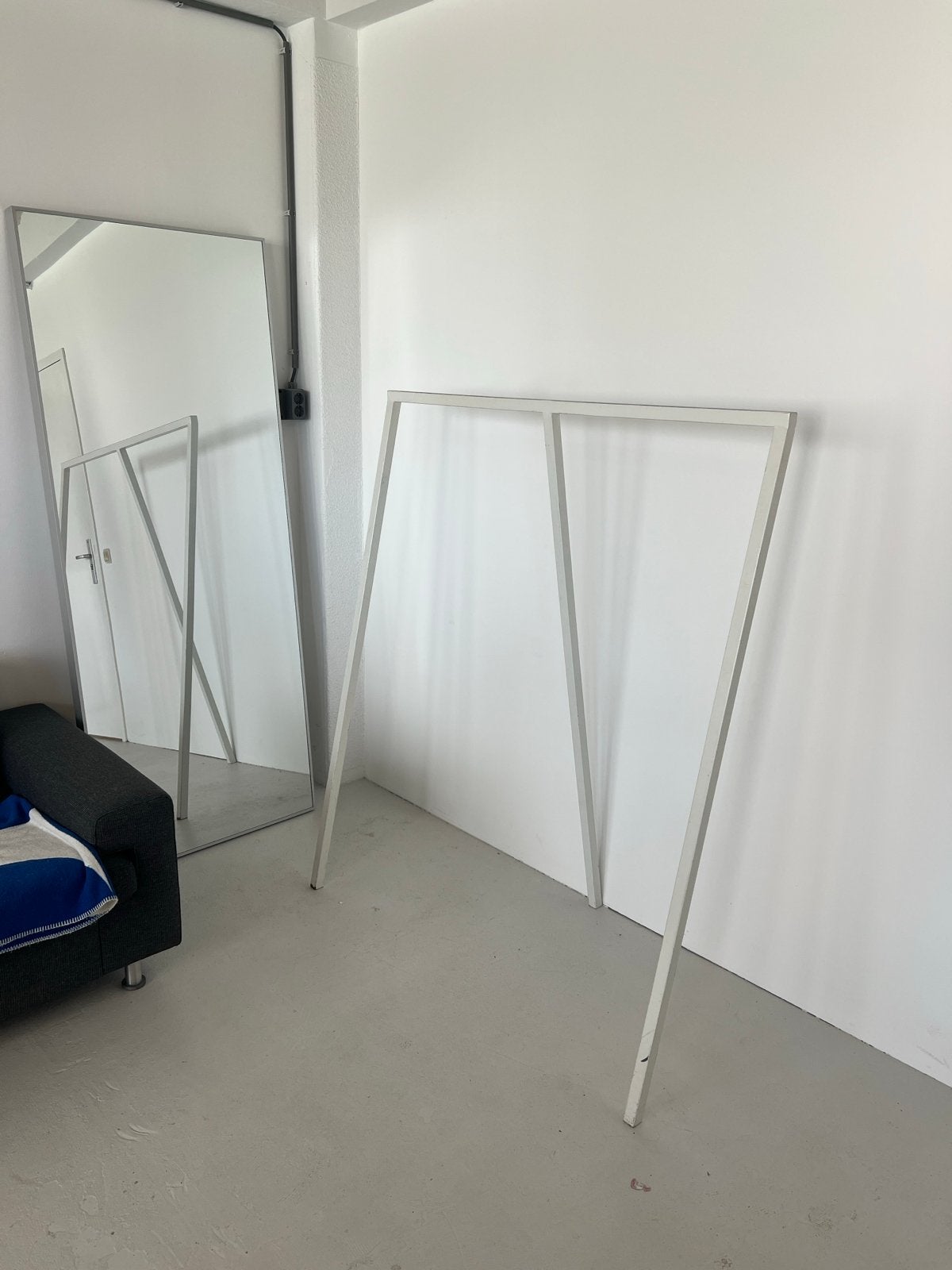 Hay Wit metalen kledingrek, modern design, Ophalen of Verzenden, Gebruikt