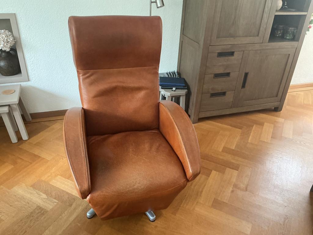 Gealux relaxfauteuil, Ophalen, Minder dan 75 cm, Leer, 50 tot 75 cm