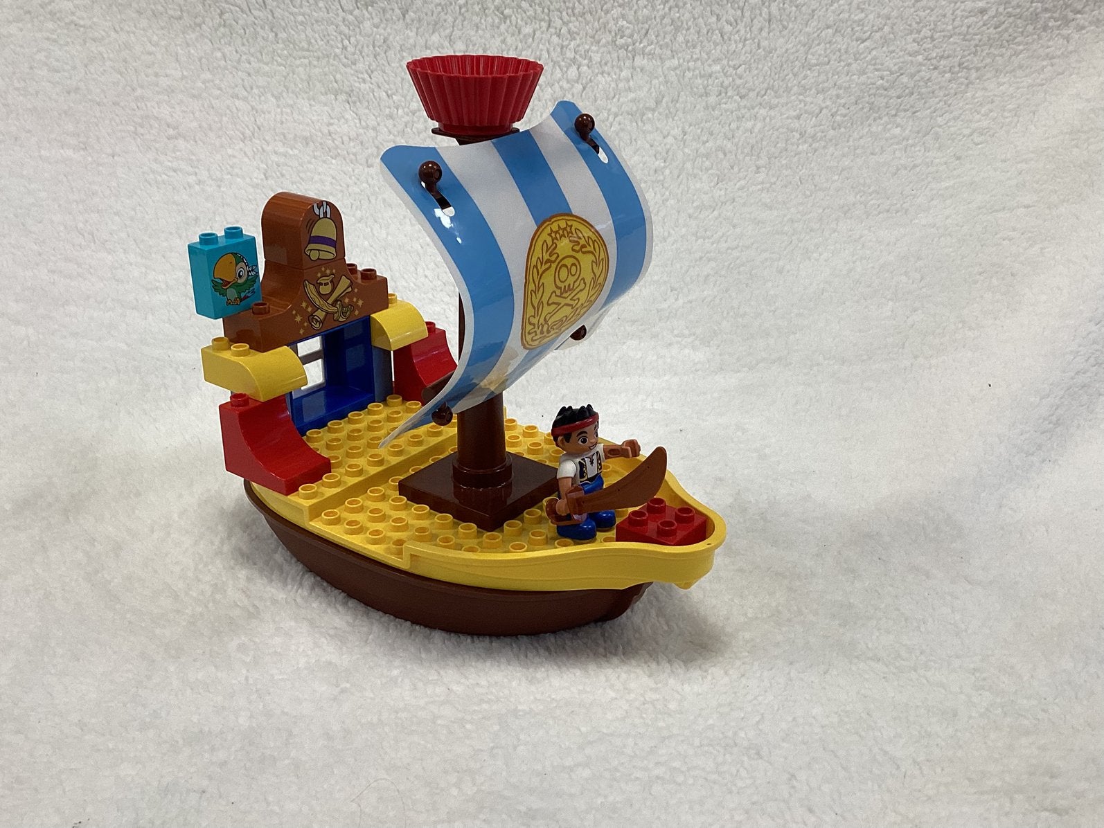 Duplo Jakes piratenschip, Aastvej 1, 7190 Billund, Denemarken, Product.compliance@LEGO.com, Ophalen of Verzenden, Zo goed als nieuw
