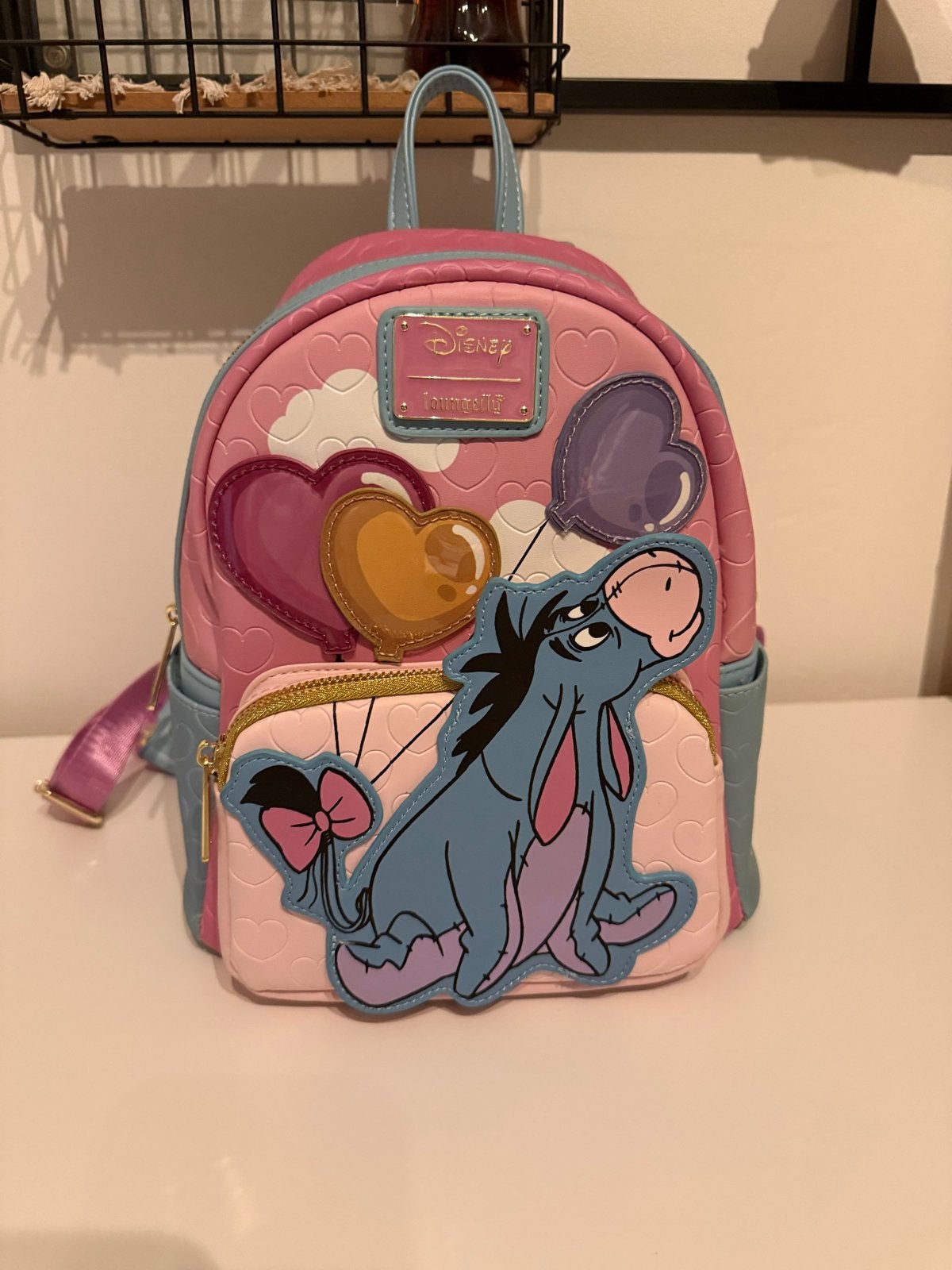 Zeer nette Loungefly Eeyore mini rugzak, Minder dan 30 cm, Disney of Dora, Ophalen of Verzenden, Minder dan 25 cm