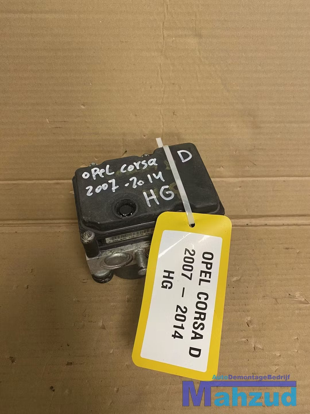 OPEL CORSA D HG ABS POMP 2006-2014 0265800422, Auto-onderdelen, Gebruikt, Opel Automobile GmbH, Ophalen of Verzenden, Kontakt@opel-infoservice.de