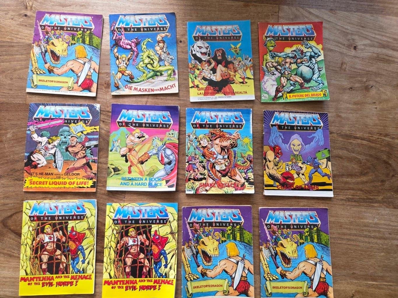 He-Man Masters of the Universe mini stripboeken (diverse tal, Boeken, Meerdere stripboeken, Ophalen of Verzenden, Gelezen