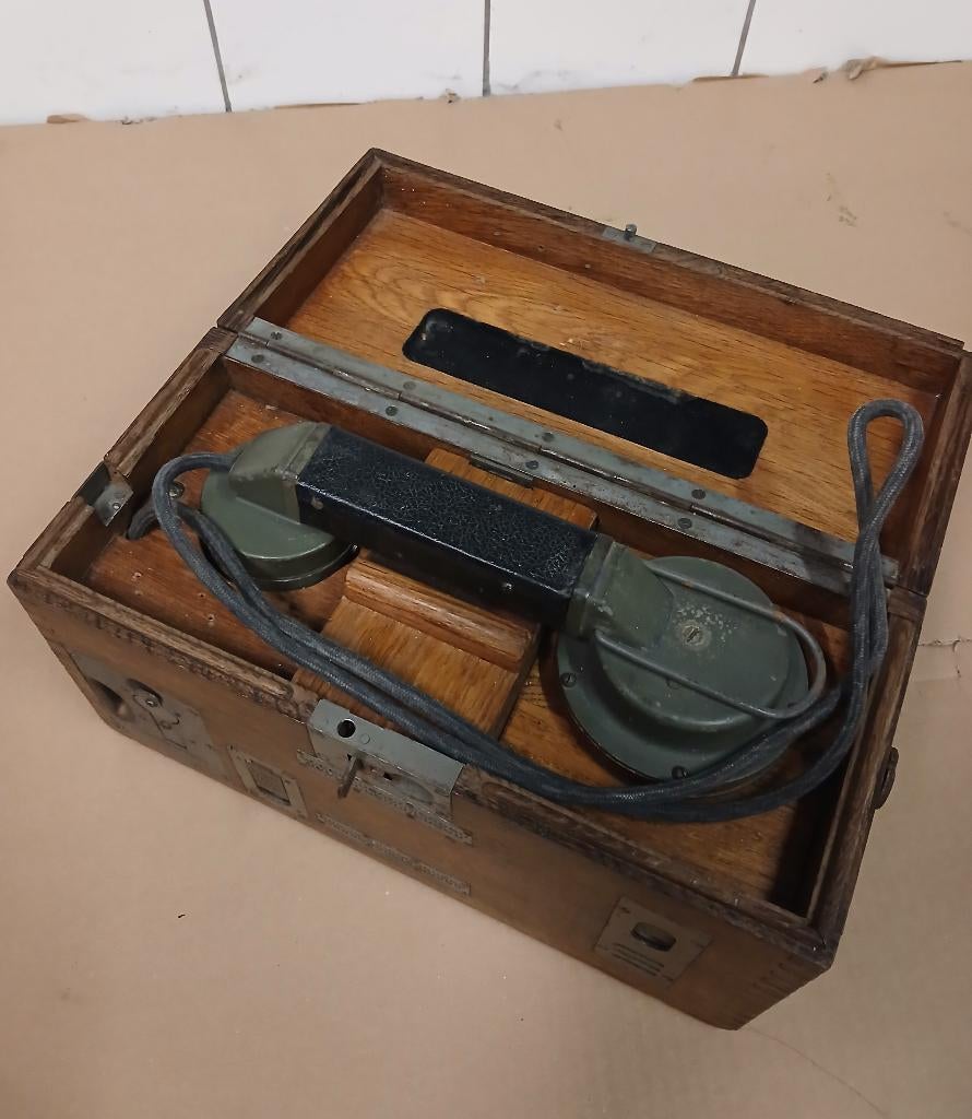 Veldtelefoon duits wo1, Verzenden, Landmacht, Duitsland