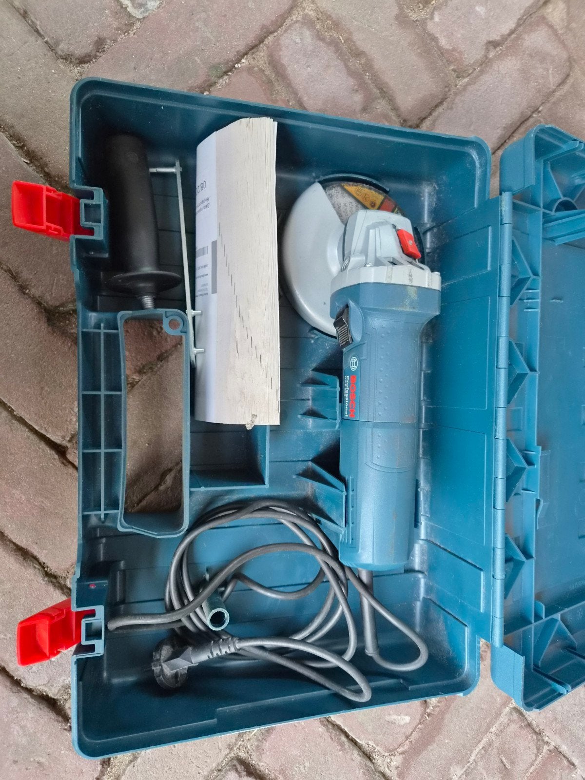 Bosch Professional Haakse Slijpmachine GWS 880, Doe-het-zelf en Verbouw, Ophalen of Verzenden, Zo goed als nieuw, 700 tot 1000 watt
