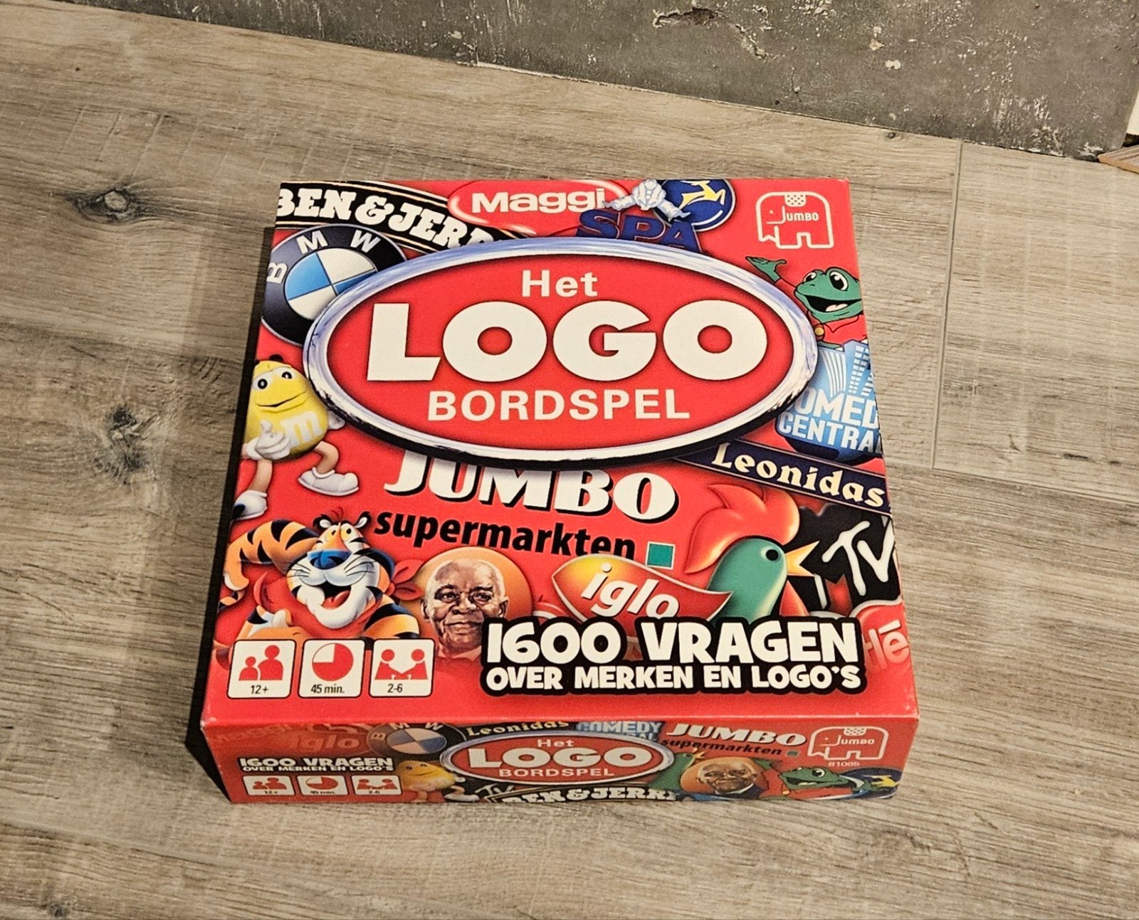 Het LOGO Bordspel Jumbo, Hobby en Vrije tijd, Drie of vier spelers, Ophalen of Verzenden, Gebruikt, Jumbo