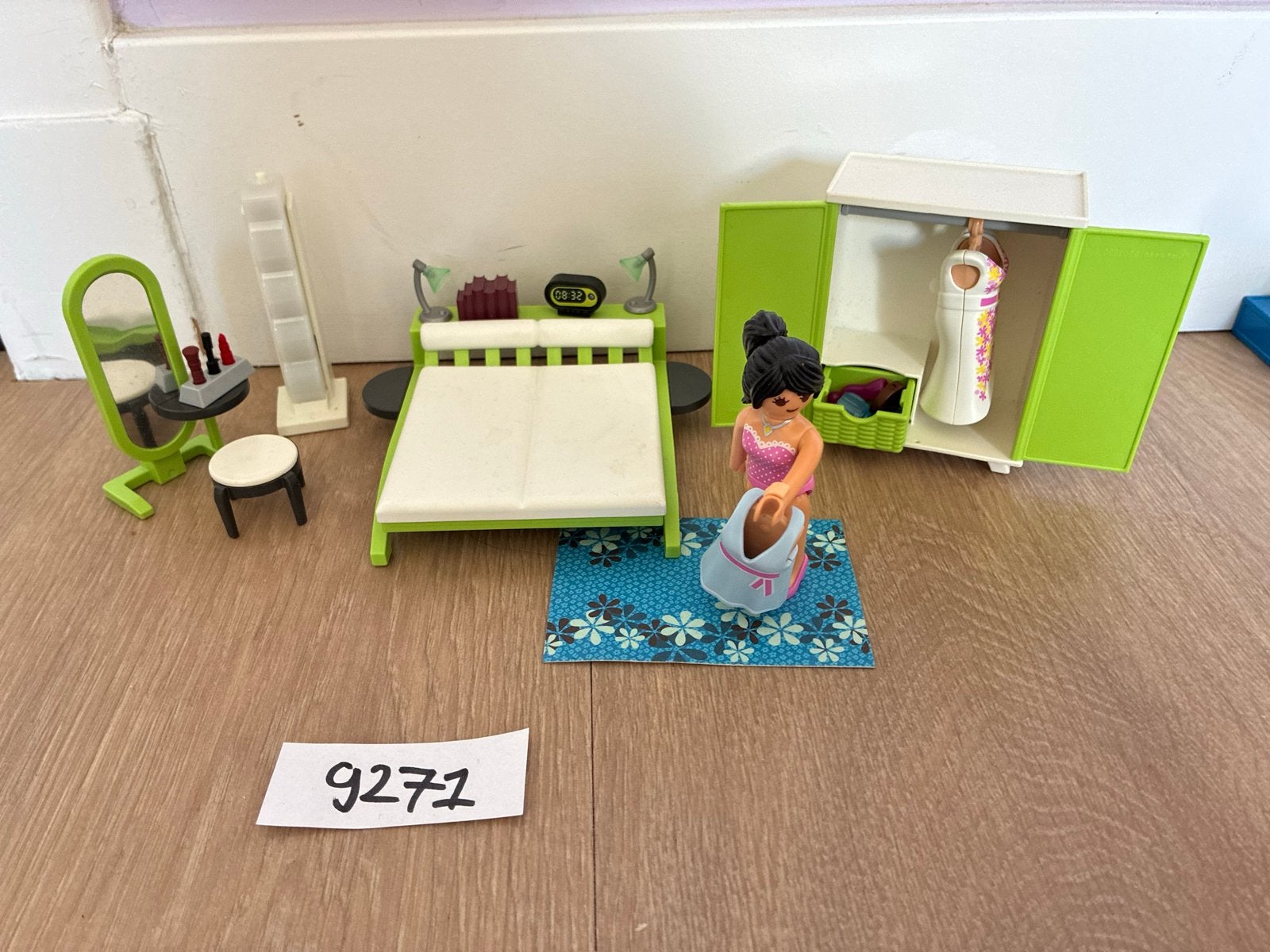 Playmobil Slaapkamer Set 9271 - Compleet met Accessoires, Ophalen of Verzenden, Zo goed als nieuw, Overige typen