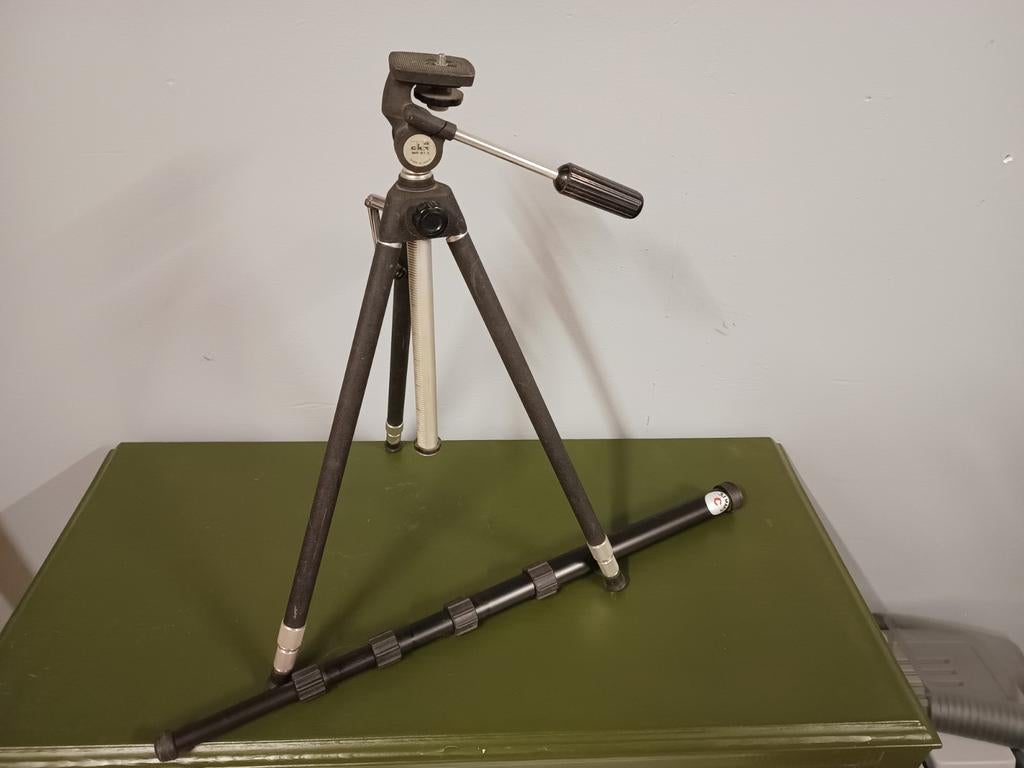 Driepoot statief en Cullimann 5 traps monopod, Ophalen