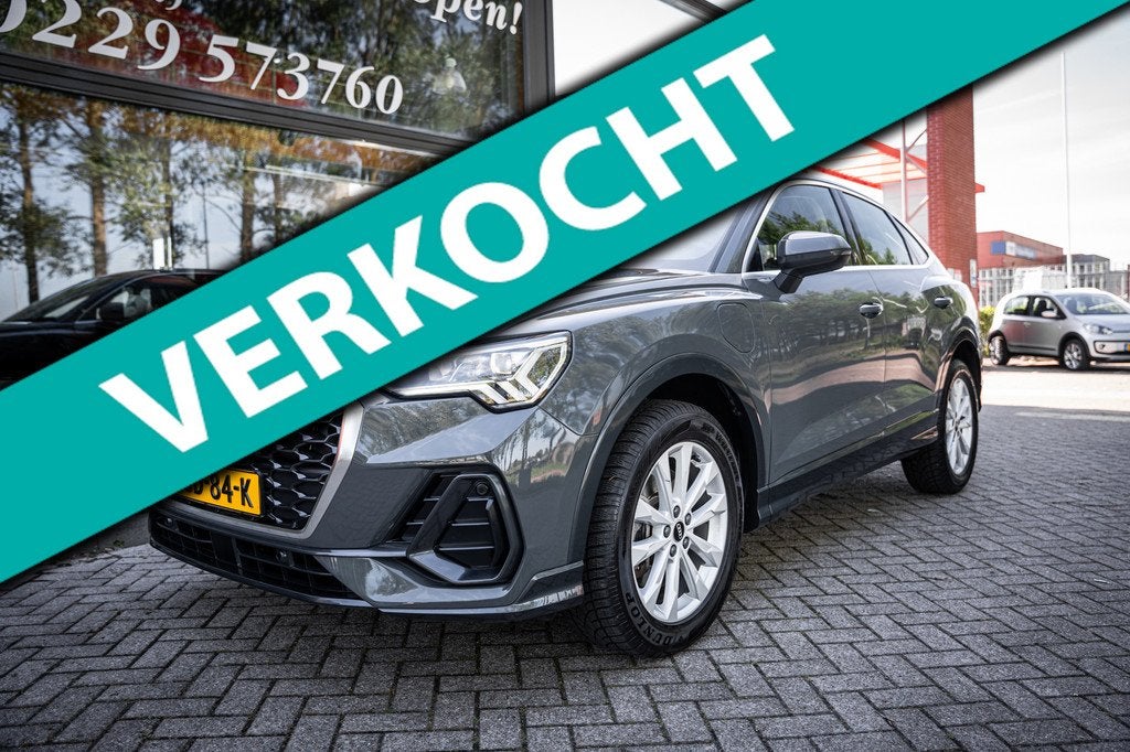 Audi Q3 Sportback 45 TFSI e Hybride | Lederen bekleding | Ca, Auto's, Audi, Bedrijf, Te koop, Q3, ABS, Achteruitrijcamera, Adaptive Cruise Control