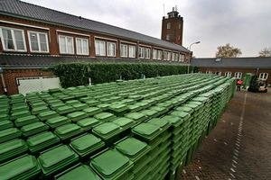 Kunststof Afvalcontainer 240L – €19,99 –DIRECT BESCHIKBAAR, Ophalen, Kunststof, Gebruikt, 40 liter of meer