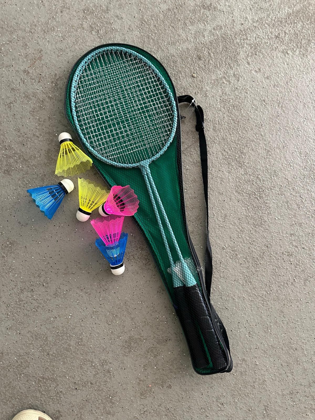 Badminton racket met shuttle set, Ophalen, Gebruikt, Racket(s)