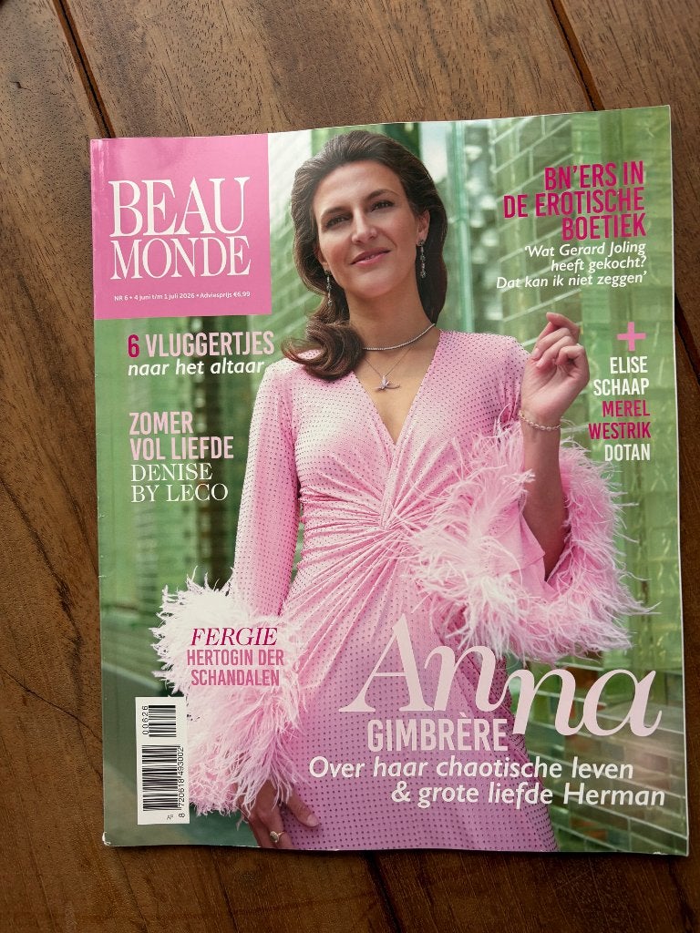 Beaumonde nr 6 beau monde Juli ‘26 NIEUW €2,95, Ophalen of Verzenden, Nieuw, Damesbladen