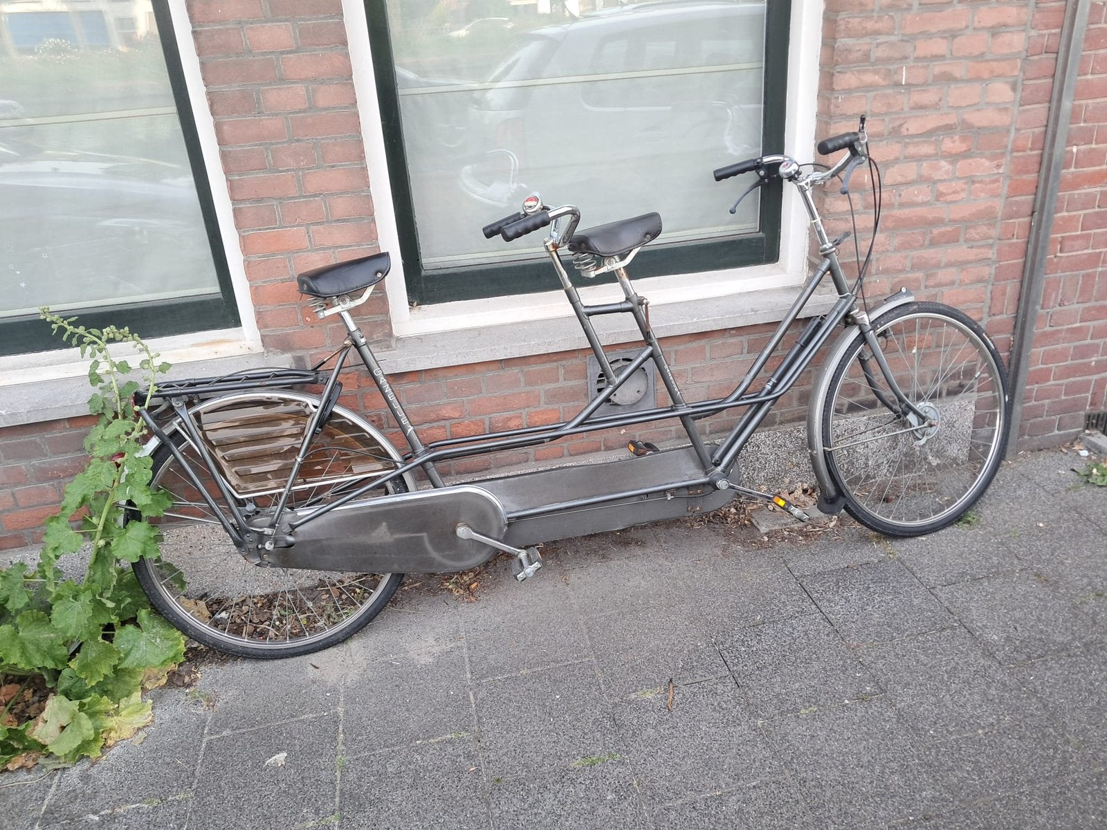 Gazelle vintage tandem in top staat, 55 cm of meer, Ophalen, Gebruikt, Minder dan 10 versnellingen