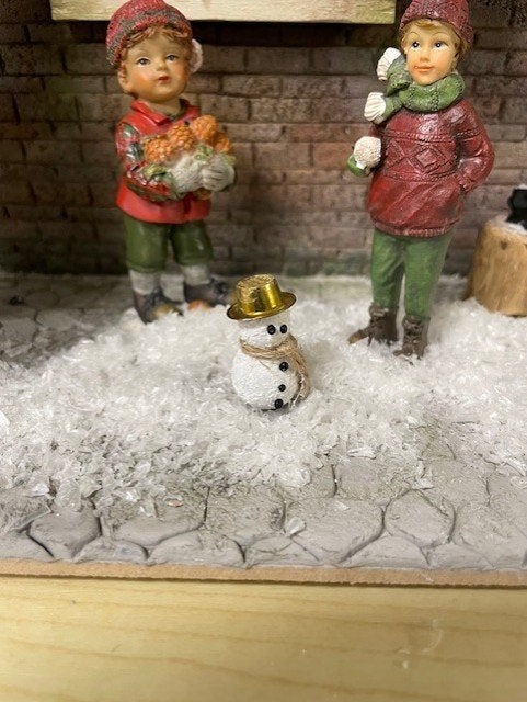 poppenhuis workshop sneeuwpopje, Ophalen of Verzenden, Nieuw, Poppenhuis