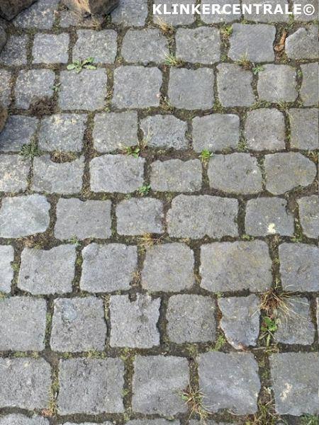 1.500m2 grijs antraciet 15x15x14cm natuursteen klinkers basa, Bij dit gebruikte product niet te achterhalen, Gebruikt, Verzenden