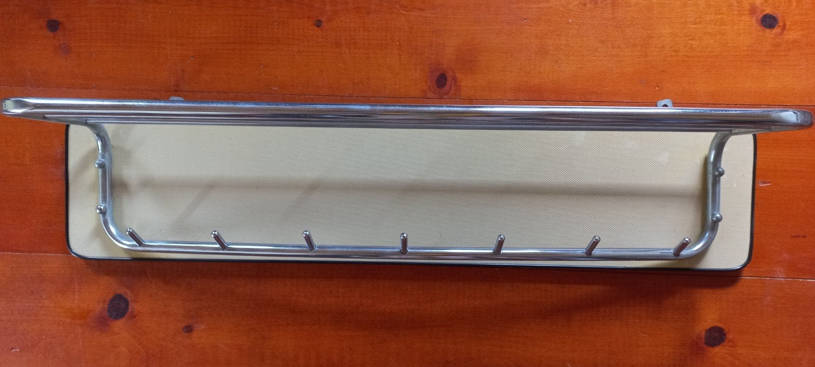 Retro vintage kapstok bauhaus stijl, Ophalen of Verzenden, Gebruikt, Metaal, Wandkapstok