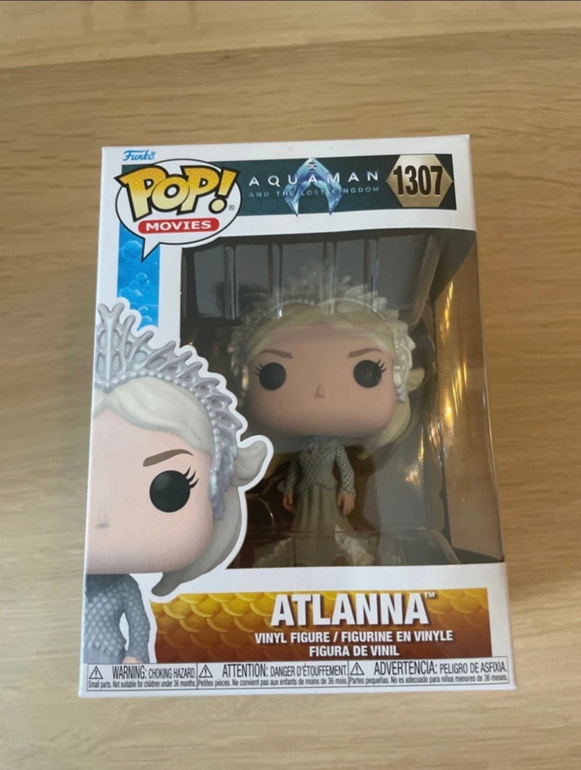 Funko Pop! Aquaman 2 Atlanna #1307, Ophalen of Verzenden, Nieuw