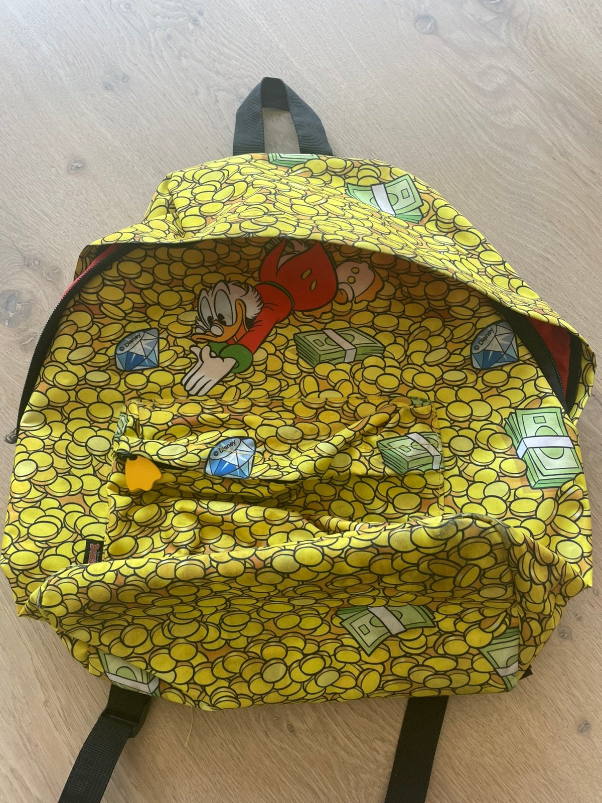 Donald duck rugzak rits kapot, Sieraden, Tassen en Uiterlijk, Disney of Dora, 25 tot 40 cm, Ophalen of Verzenden, Zo goed als nieuw