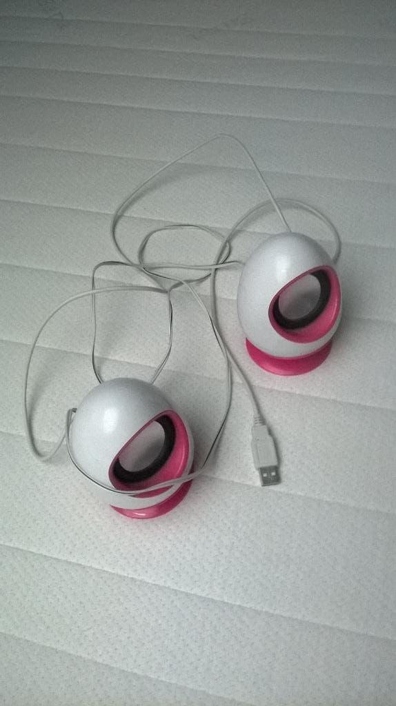 2.0 Mini usb speakers luidsprekerset Canyon, Computers en Software, Pc speakers, Ophalen of Verzenden, Zo goed als nieuw, Canyon