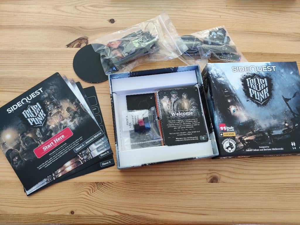 Sidequest: Frostpunk, Een of twee spelers, Ophalen of Verzenden, Zo goed als nieuw