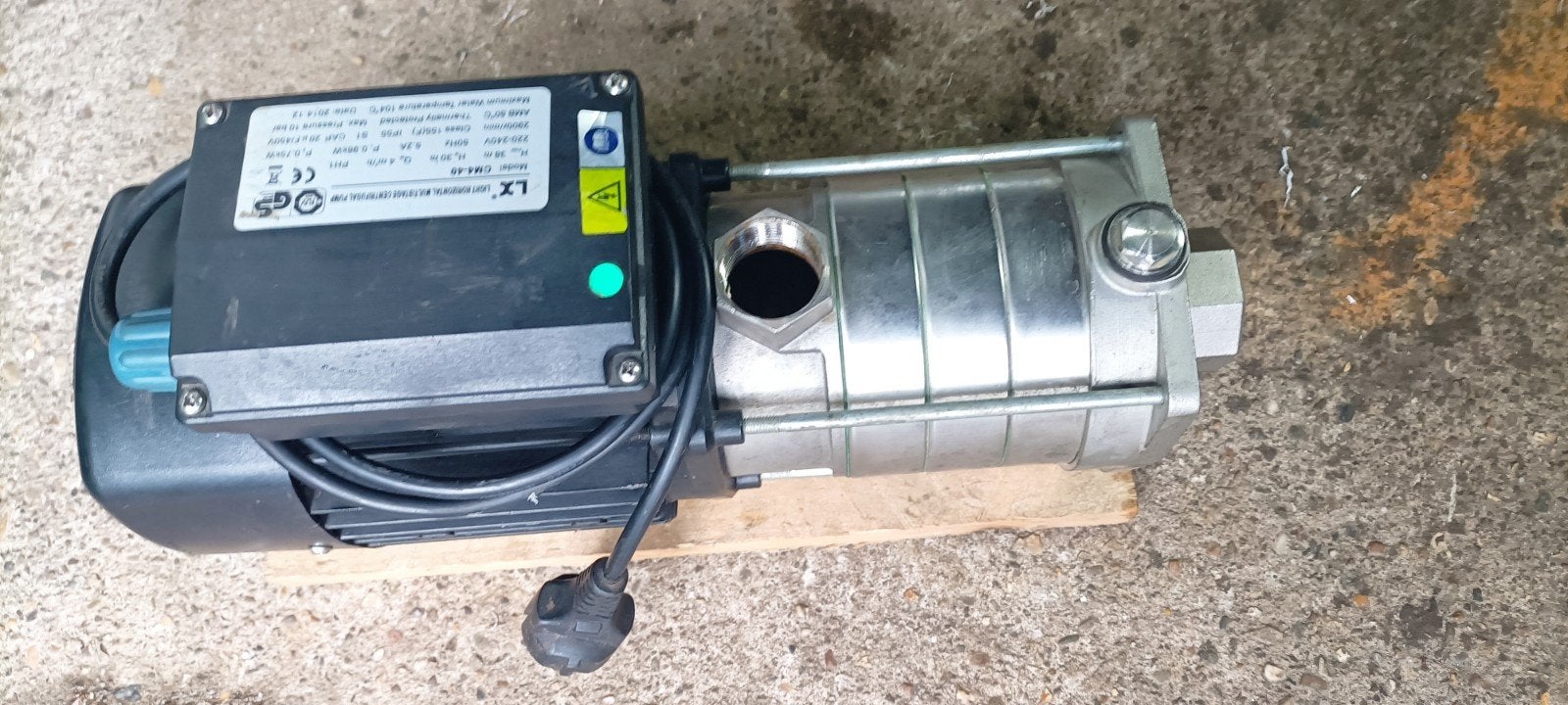waterpomp 4 cup per uur, Ophalen of Verzenden, Zo goed als nieuw, Elektrisch, Beregeningspomp