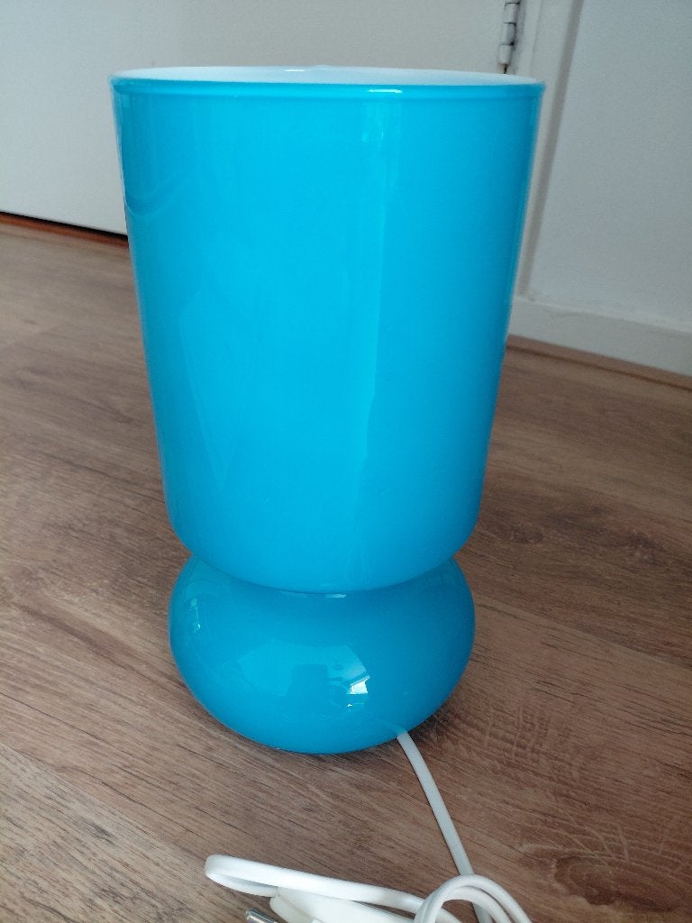 Ikea lykta blauw, Blauw, Bureaulamp, Vintage, Overige fittingen