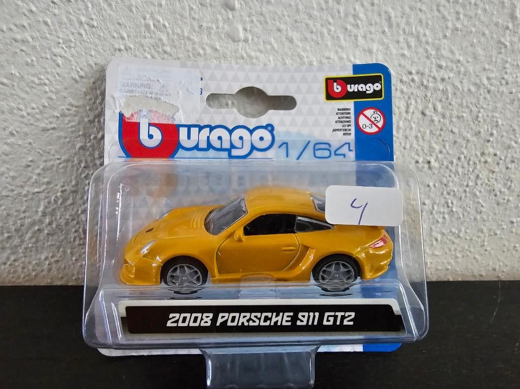 Bburago Porsche 911 GT2 Burago, Verzenden, Nieuw, Auto