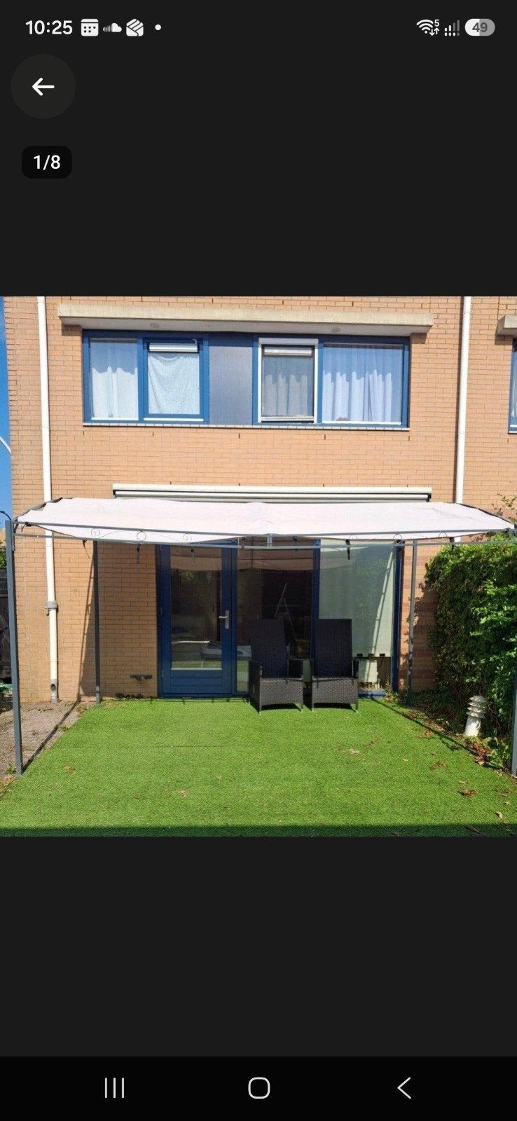 Partytent / Paviljoen met zijwanden / Pergola / Overkapping, Ophalen, Gebruikt, Partytent, 2 meter of meer
