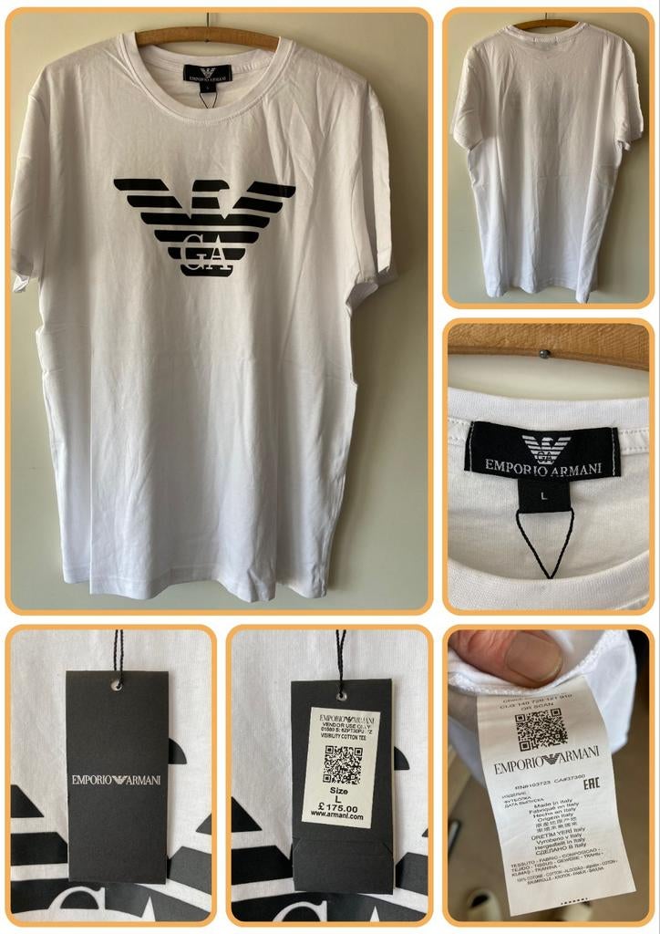EMP ARM shirt wit, Ophalen, Nieuw, Overige maten, Wit