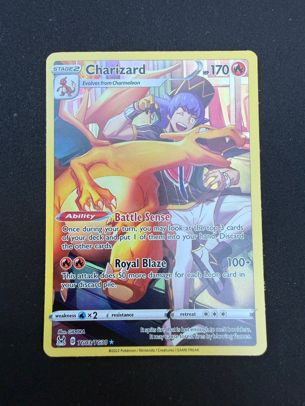 Charizard (LOR TG03), Ophalen of Verzenden, Zo goed als nieuw
