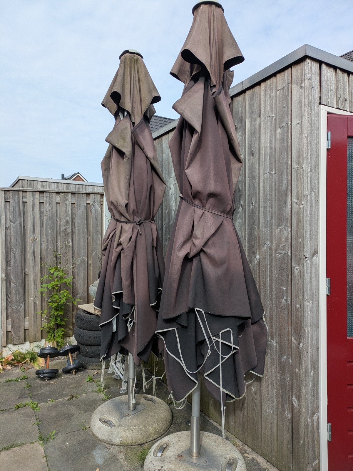 Horeca parasols, Ophalen, Meer dan 4 meter, Overige typen