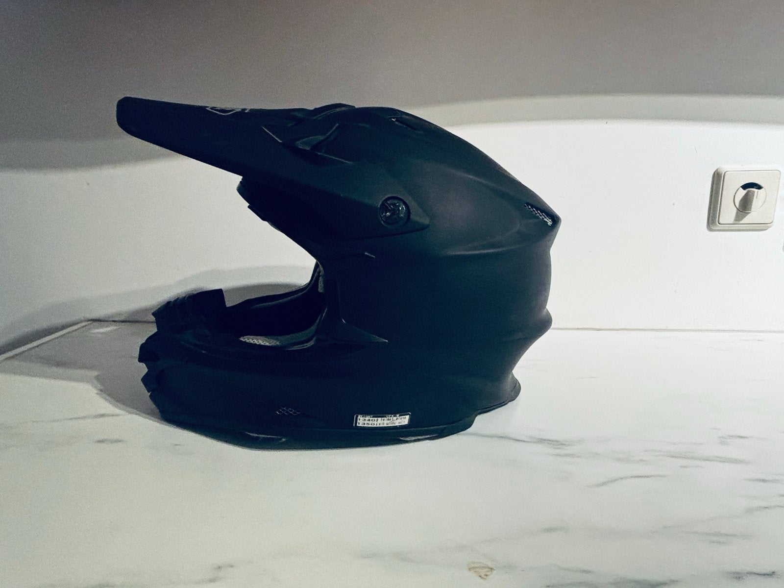 Shoei Offroadhelm met Jopa bril - Maat M, M, Ophalen of Verzenden, Shoei, Tweedehands