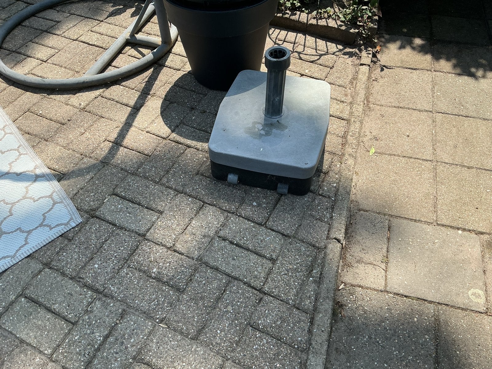 Parasolvoet - Stevige basis voor uw parasol, Tuin en Terras, Ophalen of Verzenden, Gebruikt, Minder dan 1 meter, Parasolvoet