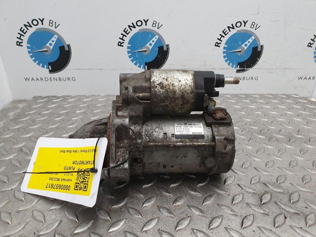 FIAT PUNTO STARTMOTOR 2015, Ophalen of Verzenden, Gebruikt, Stiba lid