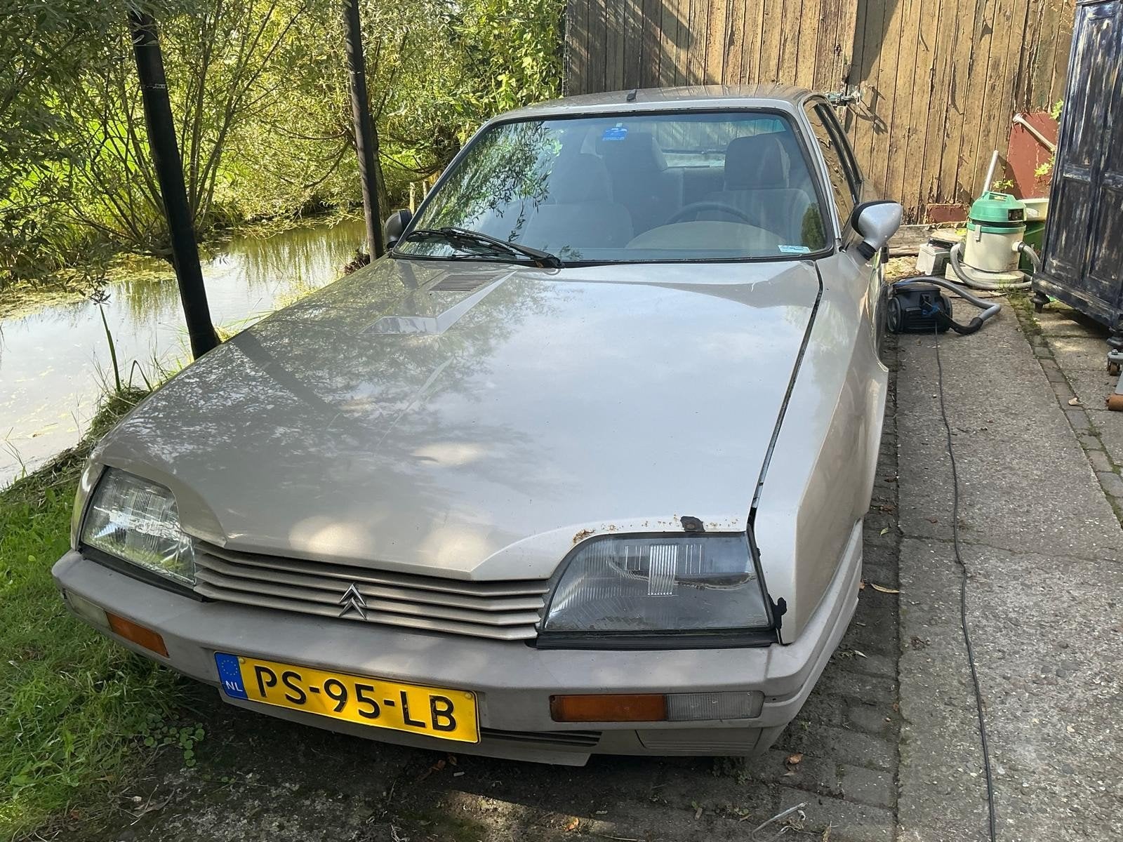 Citroën CX 2.2 TRS 1986 Beige, Auto's, 4 cilinders, CX, Beige, Origineel Nederlands