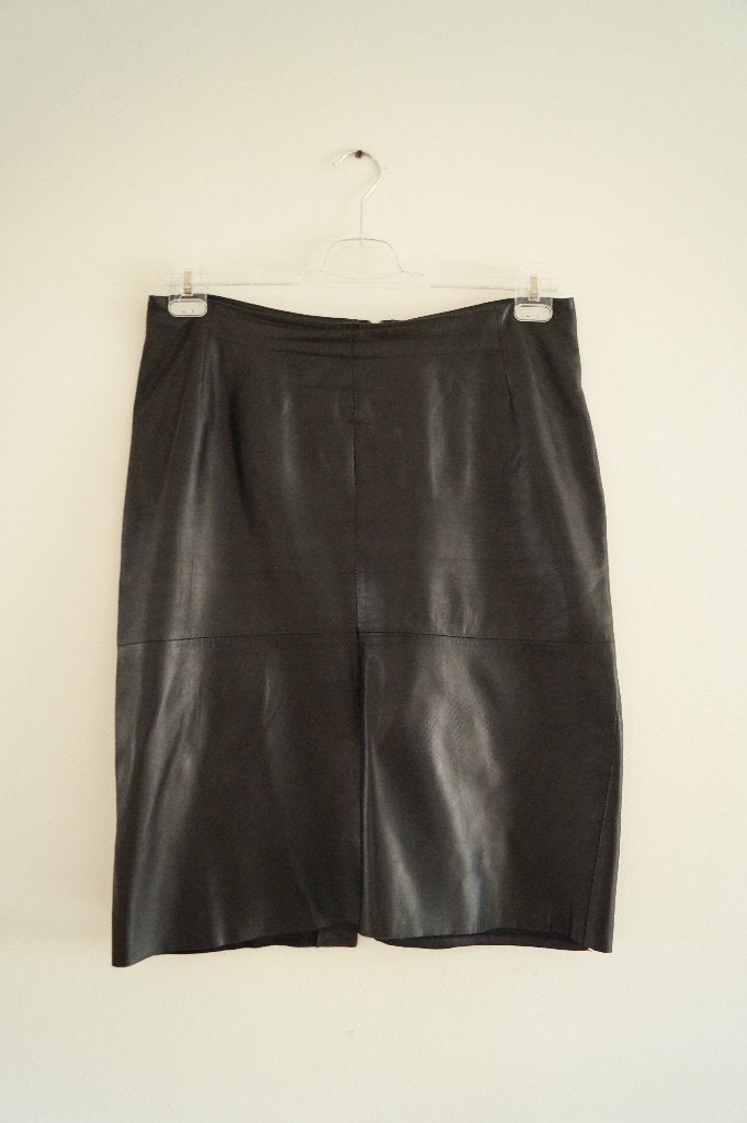 ARMA Collection Leren Rok Maat 42, Kleding | Dames, Rokken, Verzenden, Zwart, Maat 42/44 (L), Zo goed als nieuw
