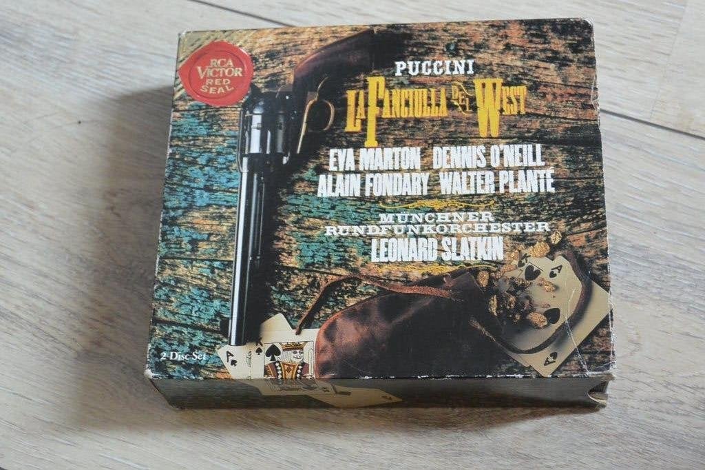 Puccini - La Fanciulla del West - 2 CD Set - Opera, Inclusief boekje, Gebruikt, Overige componisten, Opera of Operette