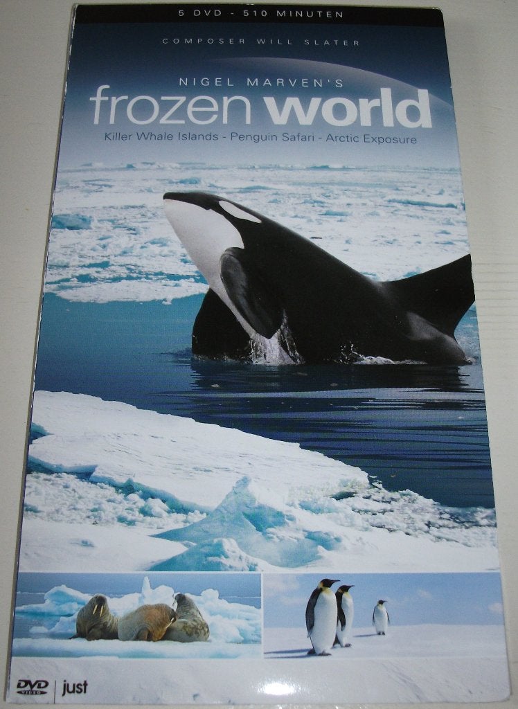 Dvd-Box *** FROZEN WORLD *** 5-Disc Boxset, Engels, Alle leeftijden, Nederlands, Digipak