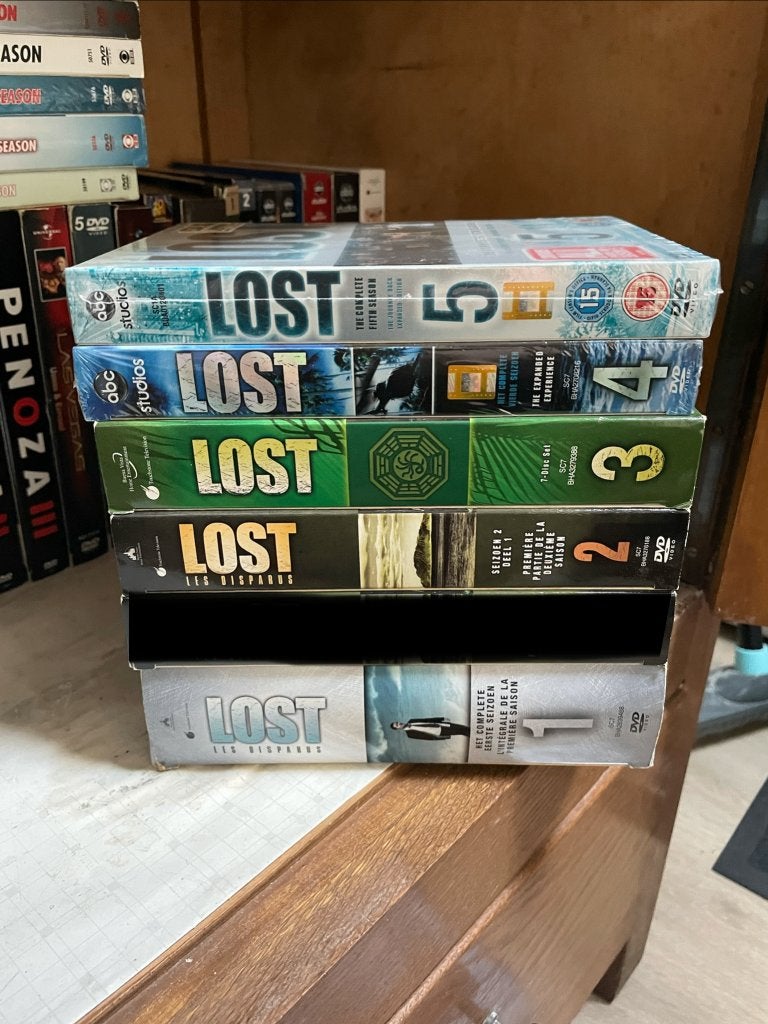 DVD boxsets serie Lost seizoen 1 t/m 5, Vanaf 12 jaar, Ophalen of Verzenden, Zo goed als nieuw, Actie en Avontuur