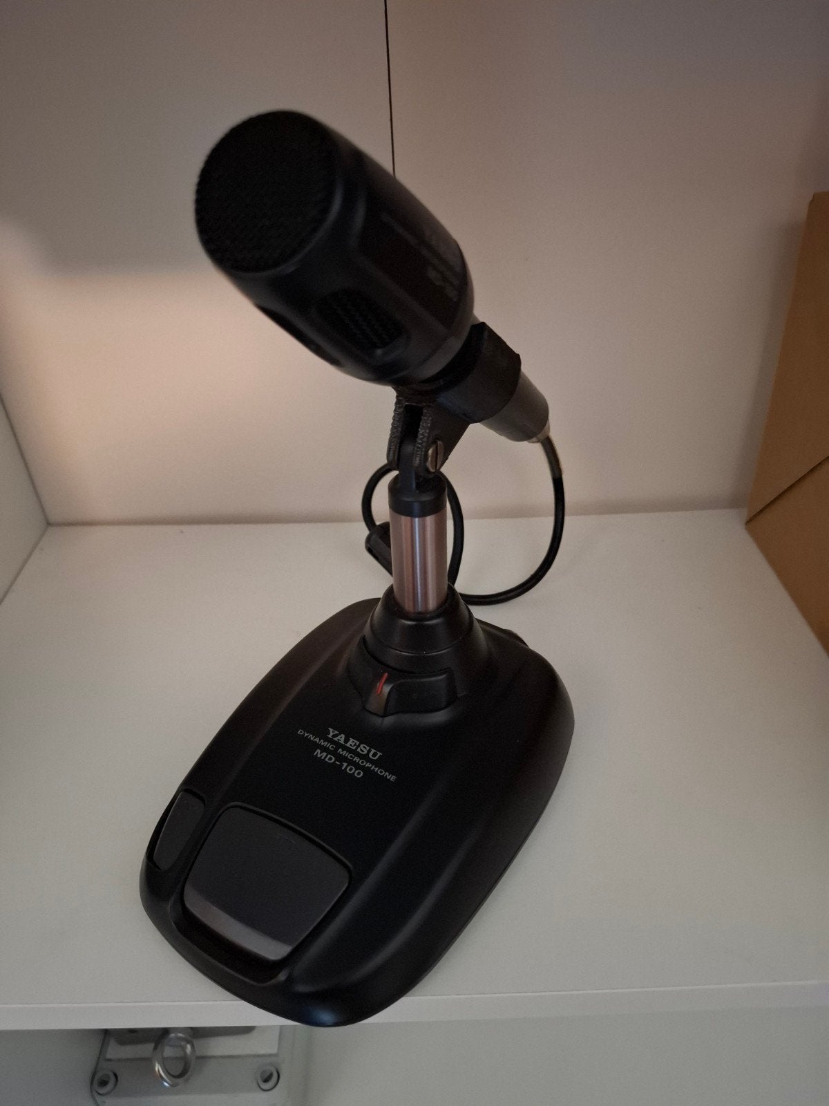 Yaesu MD-100 Dynamische Microfoon, Muziek en Instrumenten, Microfoons, Ophalen of Verzenden, Gebruikt, Overige typen