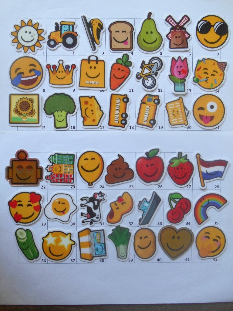 Jumbo Smiles 0,35 euro per stuk, Jumbo, Ophalen of Verzenden
