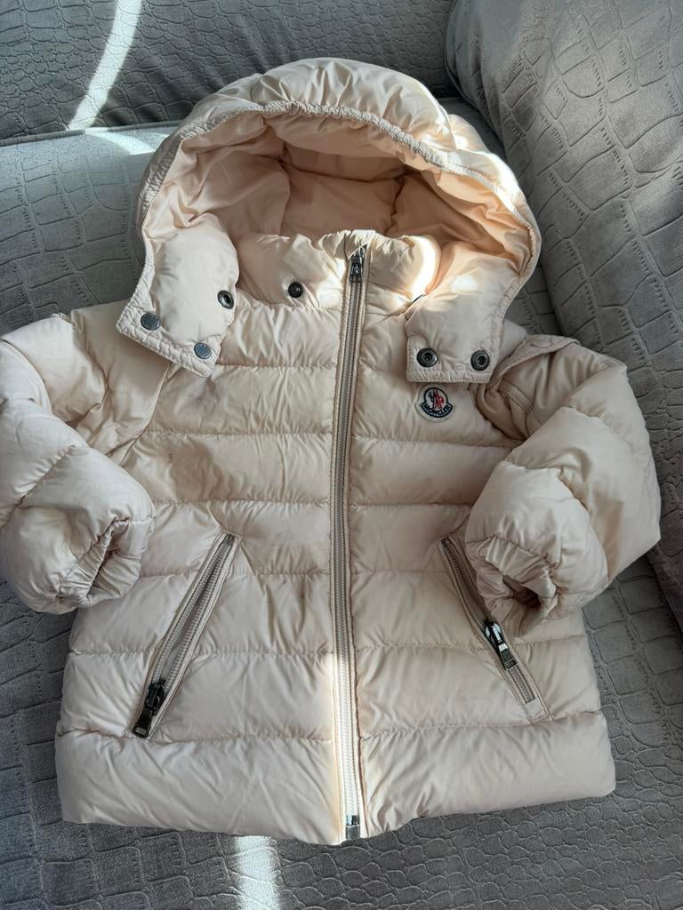 Moncler meisjes jas, Kinderen en Baby's, Ophalen of Verzenden, Zo goed als nieuw, Meisje, Jasje