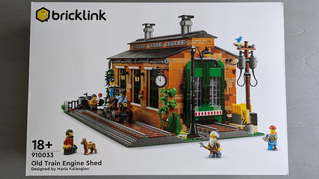 LEGO 910033 Old Train Engine Shed exclusief! (nieuw!), Kinderen en Baby's, Speelgoed | Duplo en Lego, Nieuw, Lego, Complete set