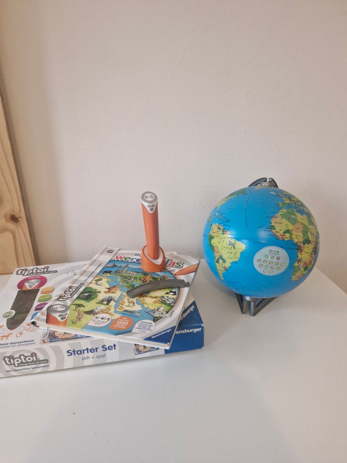Tiptoi Wereldbol , Starterset mijn lichaam, boek atlas, Kinderen en Baby's, Speelgoed | Educatief en Creatief, Ophalen, Gebruikt