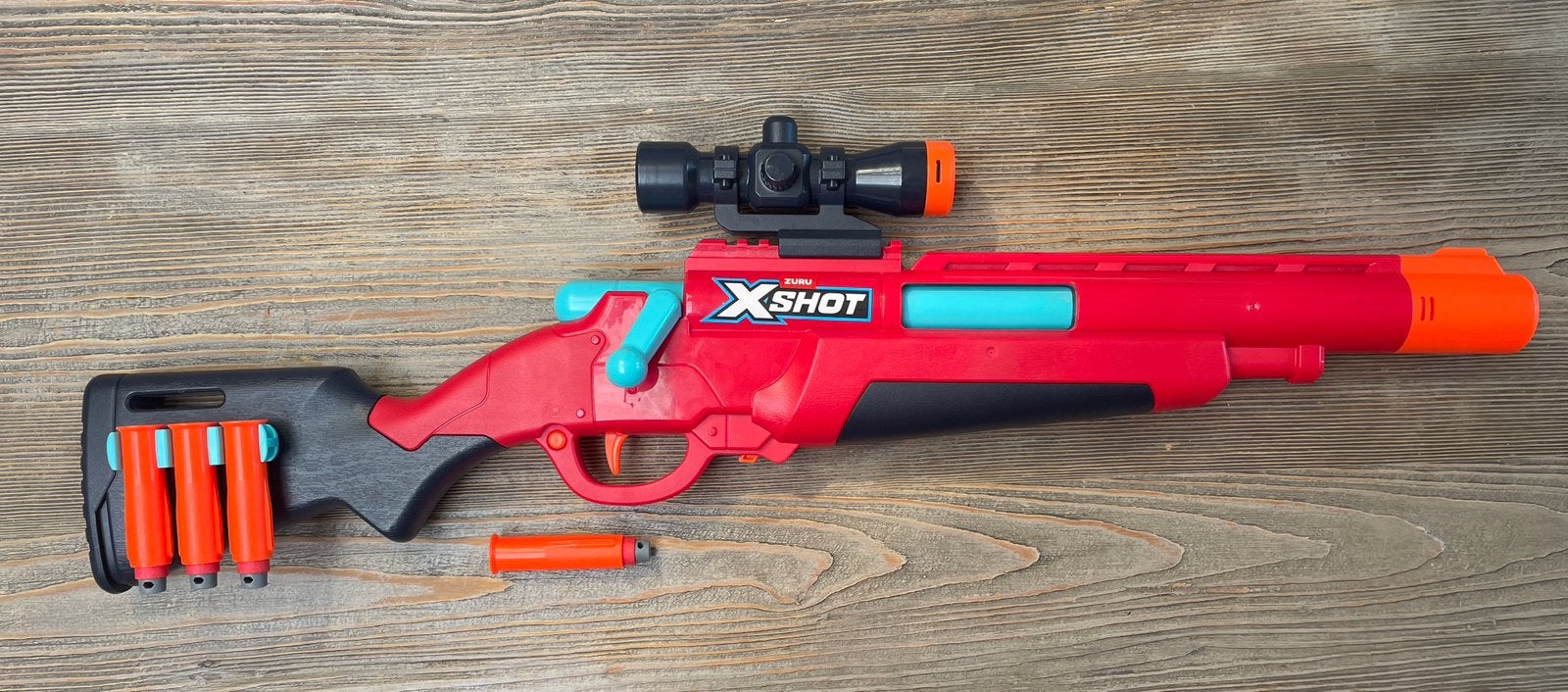 Xshot excel ejector shell nerf gun, Kinderen en Baby's, Speelgoed | Buiten | Actiespeelgoed, Ophalen of Verzenden, Zo goed als nieuw