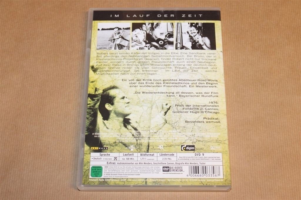 Im Lauf Der Zeit — Wim Wenders Klassieke Roadmovie DVD, Alle leeftijden, Ophalen of Verzenden, Zo goed als nieuw