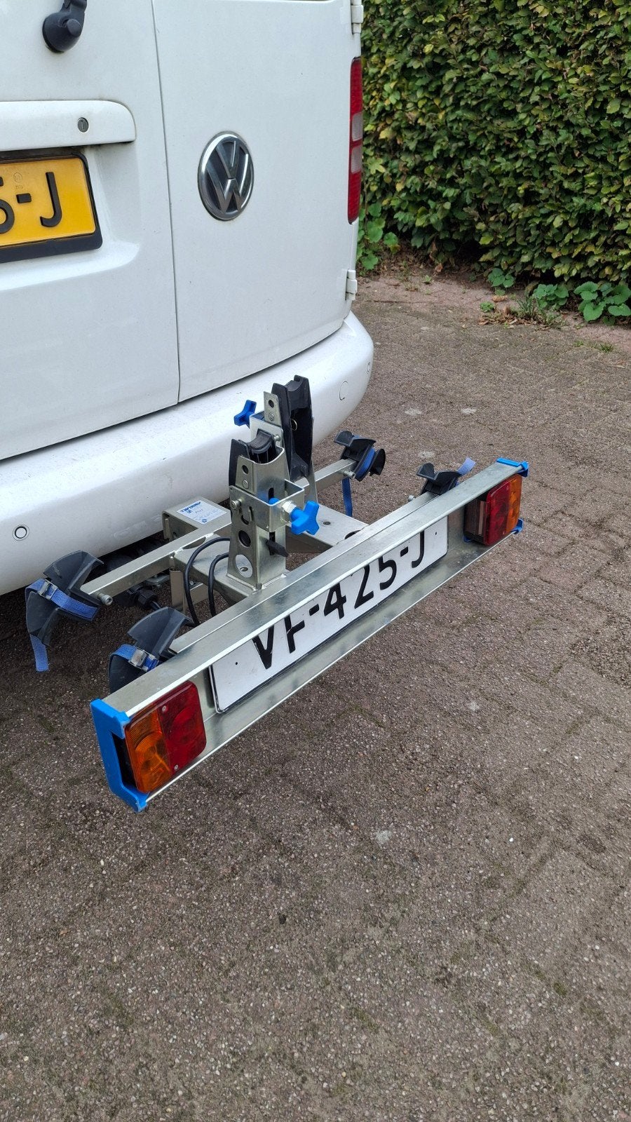 Twinny Load fietsdrager, Ophalen