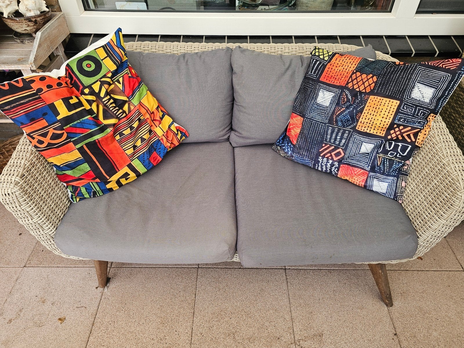 Tarrington House Loungeset - 2 stoelen, 1 bank, 1 tafel, Tuin en Terras, Ophalen, 4 zitplaatsen, Gebruikt, Bank